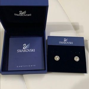 Swarovski angelic pierced earrings
